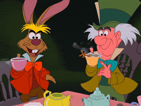 Alice In Wonderland Cheers GIF by Disney