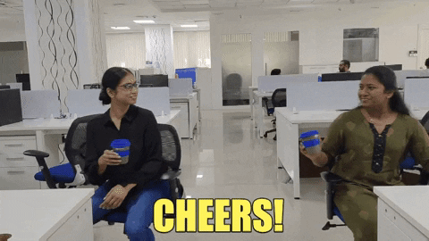 GIF дня: cheers